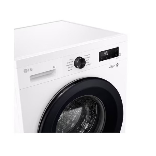 LG F4X1009NWK elöltöltős mosógép, 9 kg, Wifi, gőz, inverter motor, 60x55x85 cm 