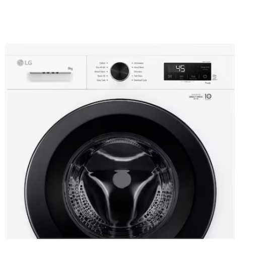 LG F4X1009NWK elöltöltős mosógép, 9 kg, Wifi, gőz, inverter motor, 60x55x85 cm 