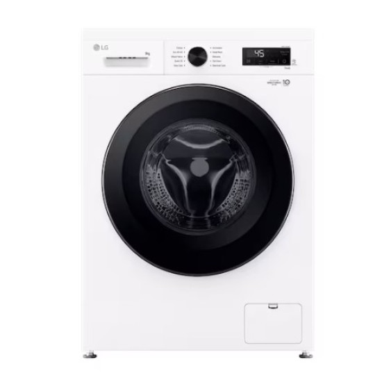 LG F4X1009NWK elöltöltős mosógép, 9 kg, Wifi, gőz, inverter motor, 60x55x85 cm 