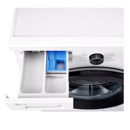 LG F4X1009NWK elöltöltős mosógép, 9 kg, Wifi, gőz, inverter motor, 60x55x85 cm 