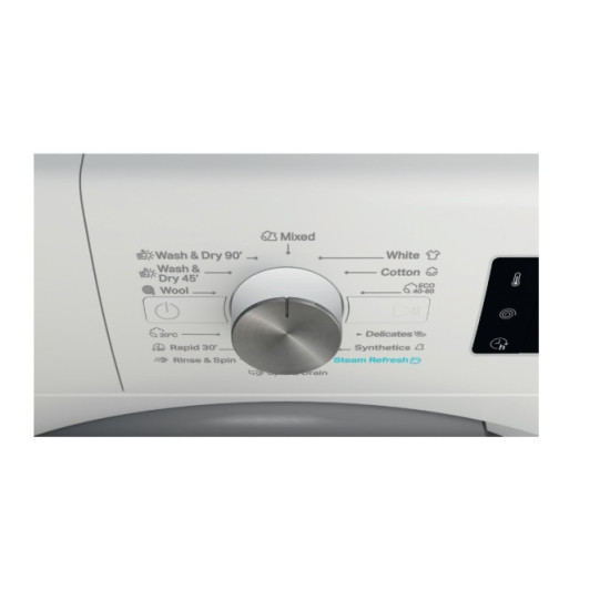 Whirlpool FFWDB 964489 SV EE mosó-szárítógép, 9/6 kg, inverter motor, 59.5x54x85 cm