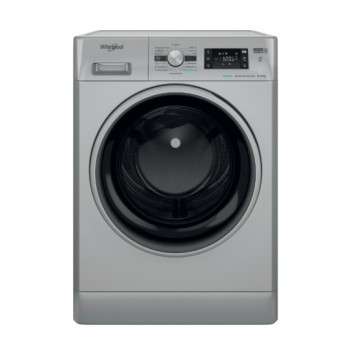 Whirlpool FFWDB964489SBSVEE mosó-szárítógép, 9/6 kg, gőz, inverter motor, 59.5x54x85 cm, ezüst szín