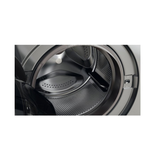 Whirlpool FFWDB964489SBSVEE mosó-szárítógép, 9/6 kg, gőz, inverter motor, 59.5x54x85 cm, ezüst szín