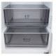 LG GBBSJ1CCSW alulfagyasztós kombinált hűtőszekrény, 220/113L, Smart Inverter Kompresszor, Wifi, 59.7x67.4x186 cm 