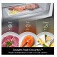 LG GBBW322CPY Total No Frost alulfagyasztós kombinált hűtőszekrény, 326/139L, Wifi, Smart Inverter Kompresszor, 69.7x70.4x203 cm, prime silver szín 