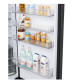 LG GBBW726CEV Total No Frost alulfagyasztós kombinált hűtőszekrény, 326/139L, Smart Inverter Kompresszor, Wifi, 69.7x70.4x203 cm, fémes fekete szín 