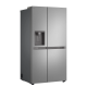 LG GSLC40PYPE side by side hűtőszekrény, 417/221L, Smart Inverter Kompresszor, 91.3x73.5x179 cm, hamvas matt ezüst szín