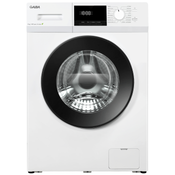 Gaba GTW-914A elöltöltős mosógép, 9 kg, gőz, inverter motor, 60x56x85 cm