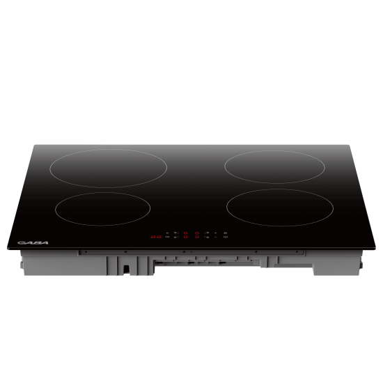 Gaba GMH-IND-4 beépíthető indukciós kerámialap, 59x52x6.2 cm, fekete szín