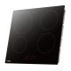 Gaba GMH-IND-4 beépíthető indukciós kerámialap, 59x52x6.2 cm, fekete szín