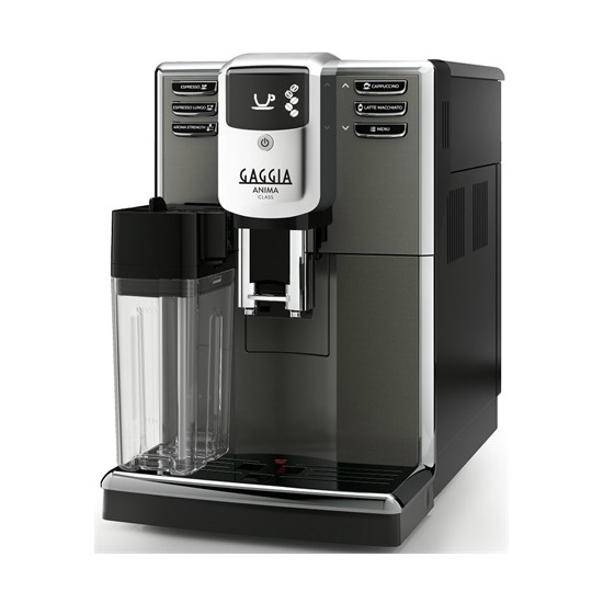 Gaggia ANIMA CLASSIC automata darálós kávéfőző, 1.8L, 1850W, fekete/ezüst szín 