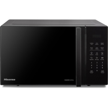 Hisense H25MOBS7 mikrohullámú sütő, 900W, 25L, fekete szín 