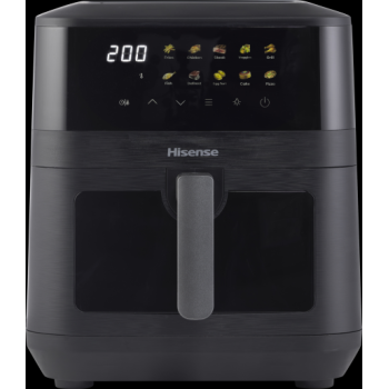 Hisense HAF2100DCD forrólevegős sütő, Air Fryer, 2100W, 7.7L, fekete szín
