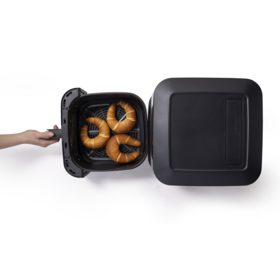 Hisense HAF2100DCD forrólevegős sütő, Air Fryer, 2100W, 7.7L, fekete szín