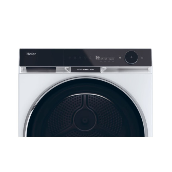 Haier HD90-A3Q397U1 hőszivattyús szárítógép, 9 kg, inverter motor, Wifi, 59.5x70x84.5 cm 