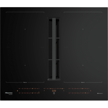 Hisense HEH6443BSCWF1 pultba építhető konyhai elszívó, 60x52x23.3 cm, fekete szín 