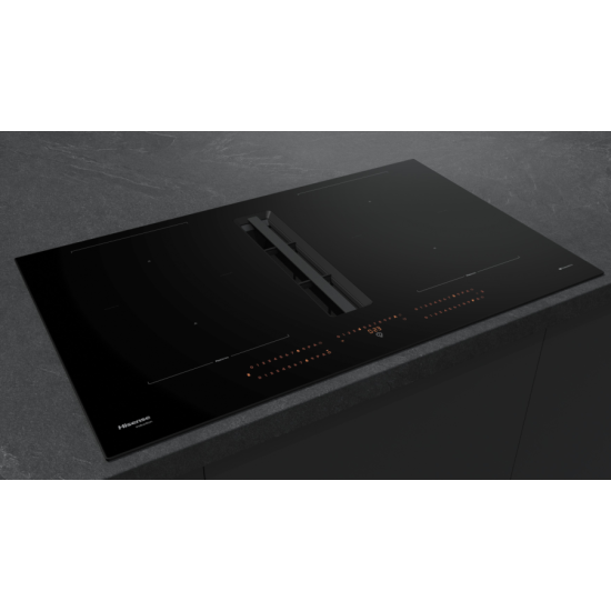 Hisense HEH8443BSCWF1 pultba építhető konyhai elszívó, 83x52x23.3 cm, fekete szín 