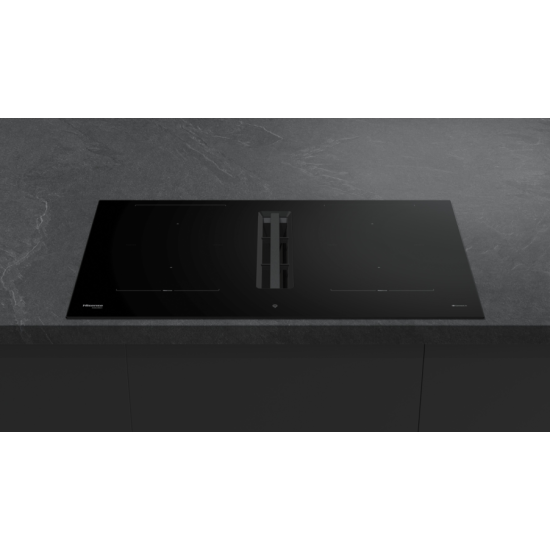 Hisense HEH8443BSCWF1 pultba építhető konyhai elszívó, 83x52x23.3 cm, fekete szín 