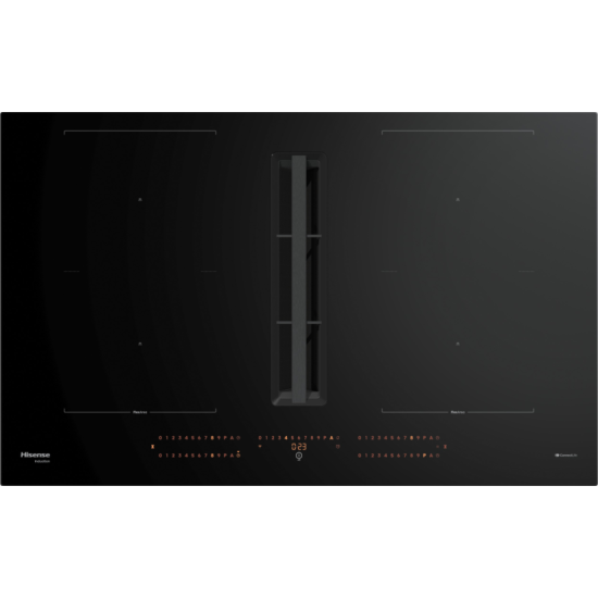 Hisense HEH8443BSCWF1 pultba építhető konyhai elszívó, 83x52x23.3 cm, fekete szín 