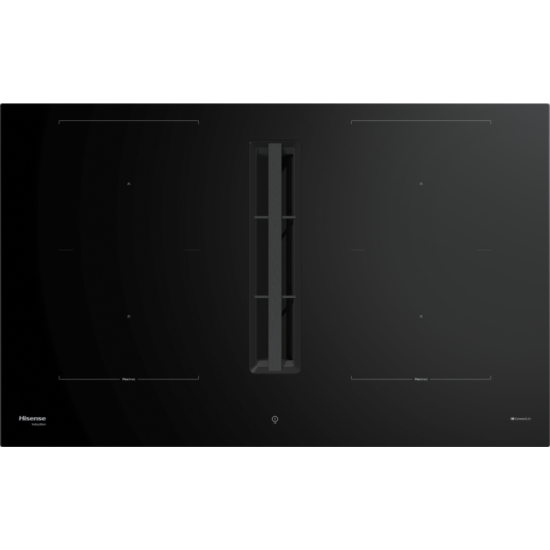 Hisense HEH8443BSCWF1 pultba építhető konyhai elszívó, 83x52x23.3 cm, fekete szín 