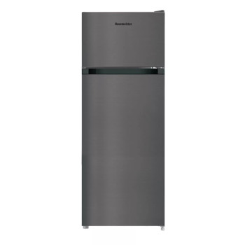 Hausmeister HM3228E felülfagyasztós kombinált hűtőszekrény, 170/41L, 54x55.1x142.8 cm, fémes inox szín 