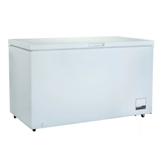 Hausmeister HM4177E fagyasztóláda, 400L, inverter motor, 2 az 1-ben funkció használható hűtőnek illetve fagyasztónak,138.5x73.5x83.5 cm