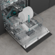 Hisense HV673A65 teljesen beépíthető mosogatógép, 16 teríték, Wifi, inverter motor, 3 kosár, automatikus ajtónyitás, 59.8x55.5x81.6 cm 