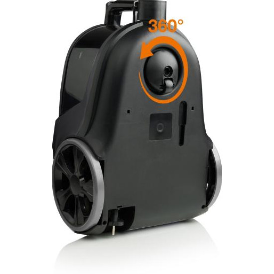 Hisense HVC21312BKG porzsák nélküli porszívó, 850W, fekete szín 