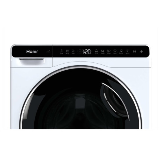 Haier HW50-BP12307U1 elöltöltős mini mosógép, 5 kg, inverter motor, Wifi, 51x49.2x70 cm 