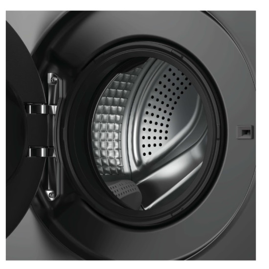 Haier HW50-BP12307GU1 elöltöltős mini mosógép, 5kg, Wifi, inverter motor, 51x49.2x70 cm, antracit szín 