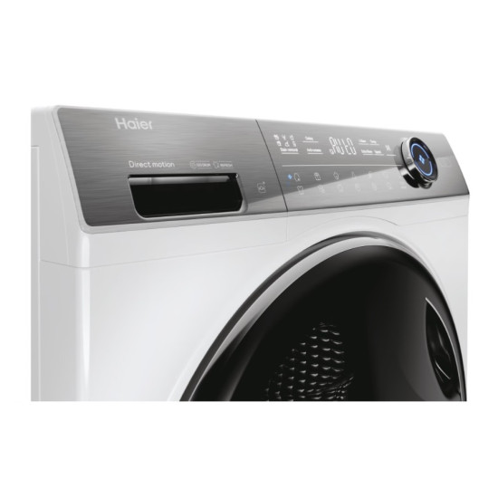 Haier HW90-B14979EU1-S elöltöltős mosógép, 9 kg, Wifi, gőz, 59.5x58.3x85 cm 