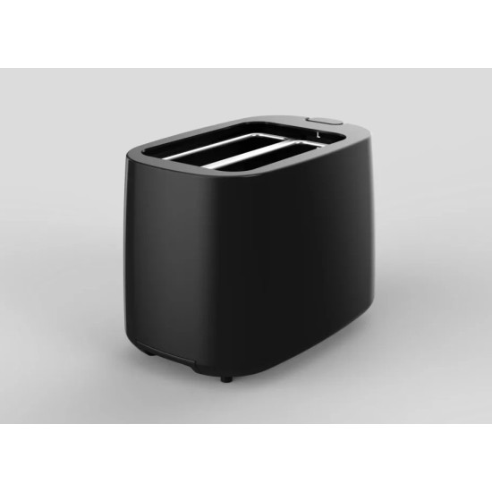 Hausmeister HM6562B kétszeletes kenyérpirító, 750W, fekete szín