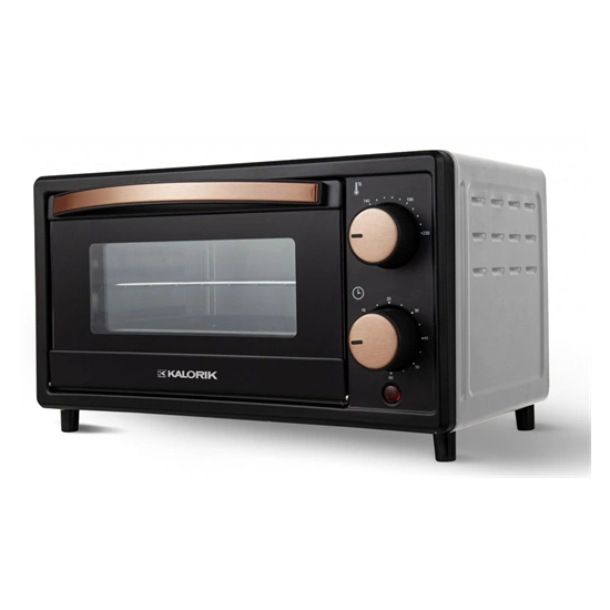 Kalorik OT2015 mini sütő, 9.7L, 900W, rose gold fekete szín 