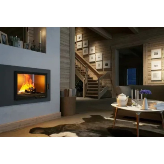 Nordflam LB 800 PW vízteres beépíthető kandallóbetét 14kW-os