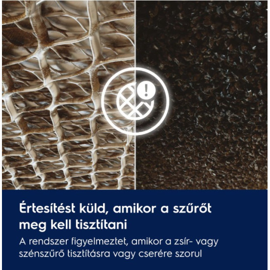 Electrolux LFG719R kürtőbe építhető konyhai elszívó, 77x30x33.1 cm, fekete szín 