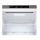 LG GBV3100APY alulfagyasztós kombinált hűtőszekrény, Smart Inverter Kompresszor, 234/110L,59.5x67.5x186 cm, hamvas matt ezüst szín 