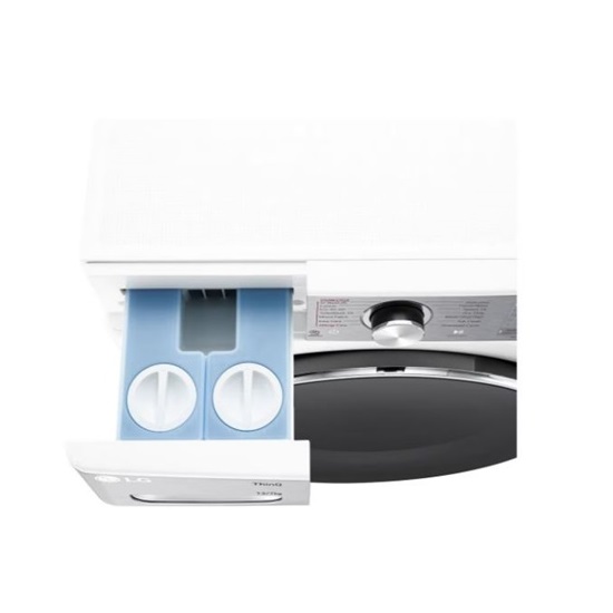 LG F4DR913P3WA mosó-szárítógép, 13/7 kg, inverter motor, gőz, Wifi, 60x66x85 cm 