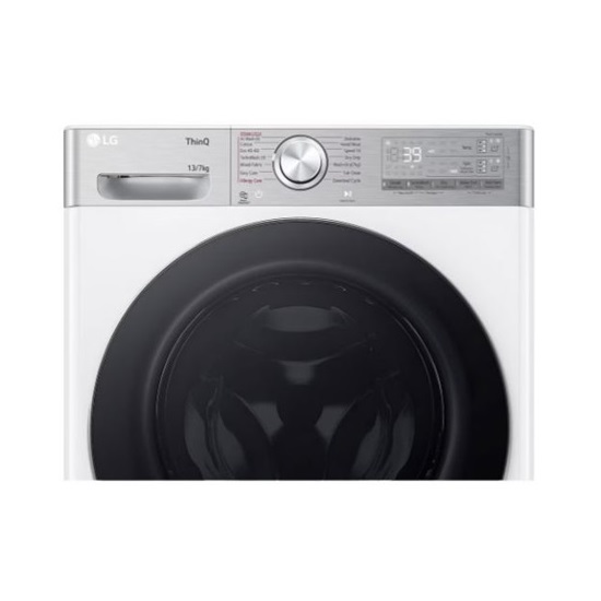 LG F4DR913P3WA mosó-szárítógép, 13/7 kg, inverter motor, gőz, Wifi, 60x66x85 cm 