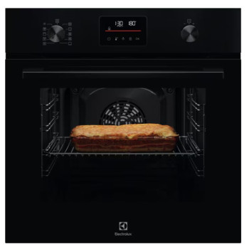 Electrolux LOF4P06BK beépíthető sütő, 65L, pirolitikus tisztítás, 59.4x56x59.8 cm, fekete szín 