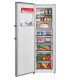 Midea MDRU385MTE46 No Frost fagyasztószekrény, 272L, 59.5x61.8x185 cm, inox szín 