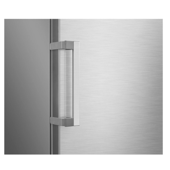 Midea MDRU502MTE46 No Frost egyajtós hűtőszekrény, 362L, 59.5x61.8x185 cm, inox szín 