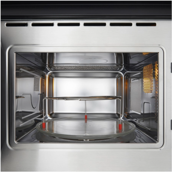 LG MG7Z2593D beépíthető mikrohullámú sütő, 25L, grill, 59.2x38.8x39.6 cm, fekete szín 