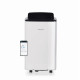 Honeywell HF09CESVWK mobil klíma, 2.6kW, Wifi, hűtés, párátlanítás, ventillálás, fehér/fekete szín 