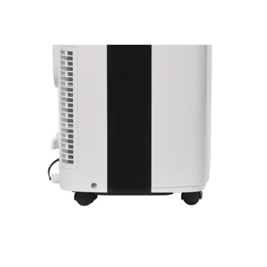 Honeywell HF09CESVWK mobil klíma, 2.6kW, Wifi, hűtés, párátlanítás, ventillálás, fehér/fekete szín 