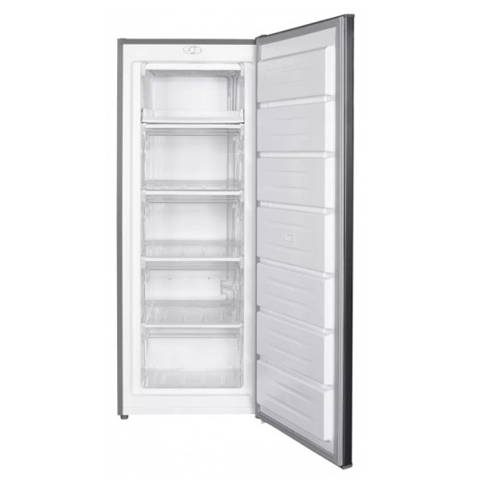 MPM MPM-182-ZS-09/E fagyasztószekrény 168L, 54.4x57.1x142.6 cm, sötét inox 