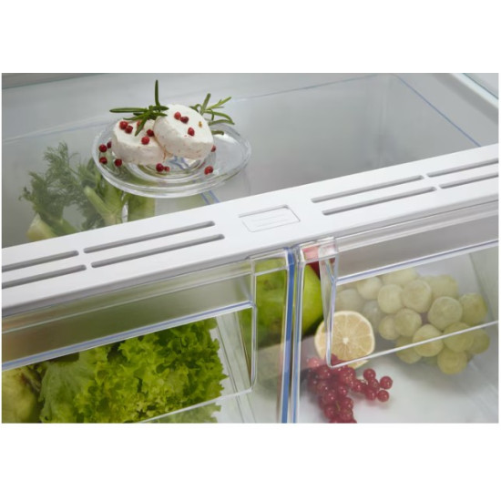 AEG OSC5D181ES beépíthető alulfagyasztó kombinált hűtőszekrény, 196/73L, 54.6x54.9x177.2 cm