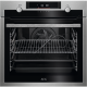 AEG BPE558370M SteamBake pirolitikus beépíthető sütő, 71L, 59.5x56.7x59.4 cm, inox 