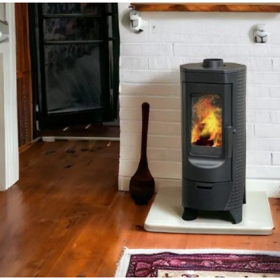 Warnex Plamen Tara öntvény kandalló, 6kW, fekete szín 