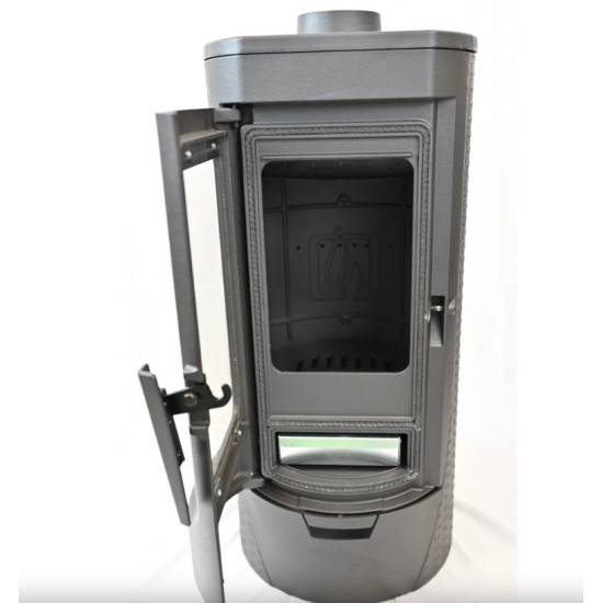 Warnex Plamen Tara öntvény kandalló, 6kW, fekete szín 