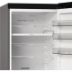 Hisense RB5P410SACC Total No Frost alulfagyasztós kombinált hűtőszekrény, Wifi, inverteres kompresszor, 283/130L, 59.5x65.8x203 cm, szürke metál szín 